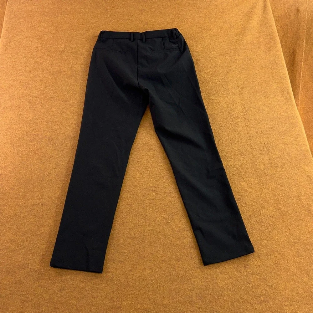 Icon Amsterdam Mens 30 Black The Tech Trousers Pant NWT